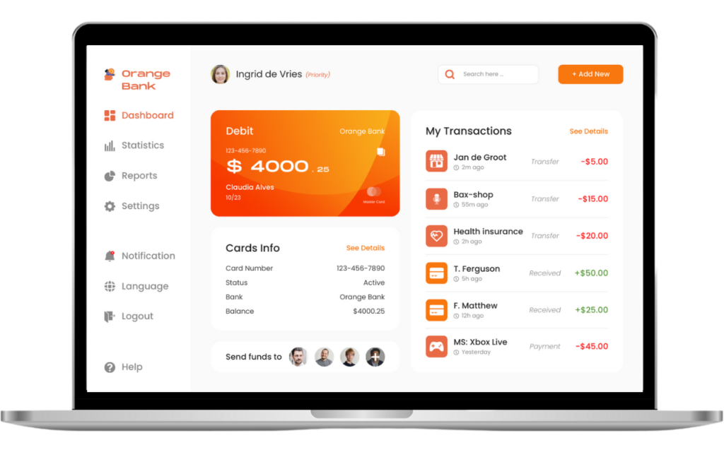 TOF - Mendix Financial app